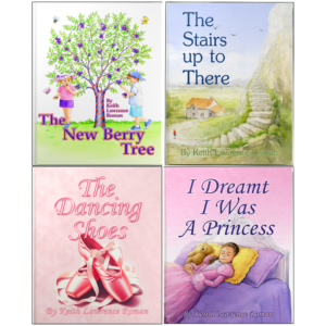 Four Christian Family Values Books: The New Berry Tree, I Dreamt I was a Princess, The Dancing Shoes, The Stairs Up To There